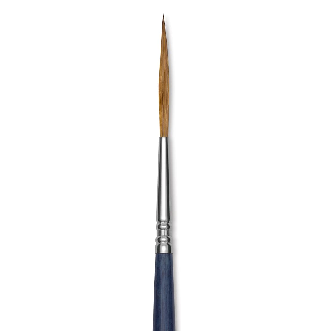 Open in modal - Escoda Chronos Brush - Short Handle, Rigger, Size 2, close-up