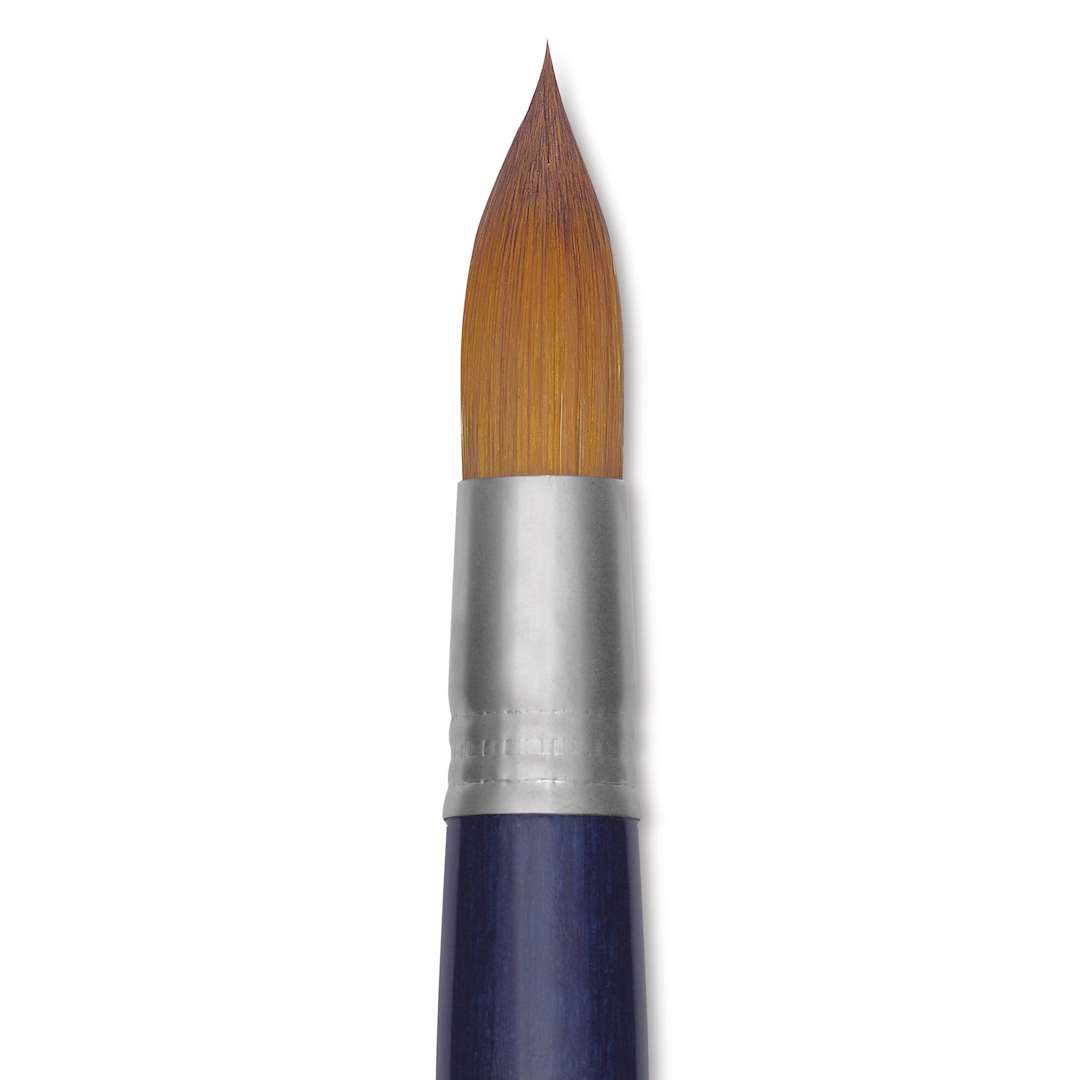 Open in modal - Escoda Chronos Brush - Short Handle, Mop, Size 18, close-up