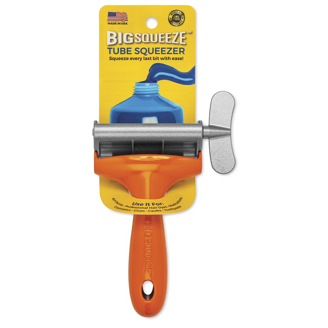 Open in modal - Tube Squeezer by Big Squeeze - Orange, front of packaging