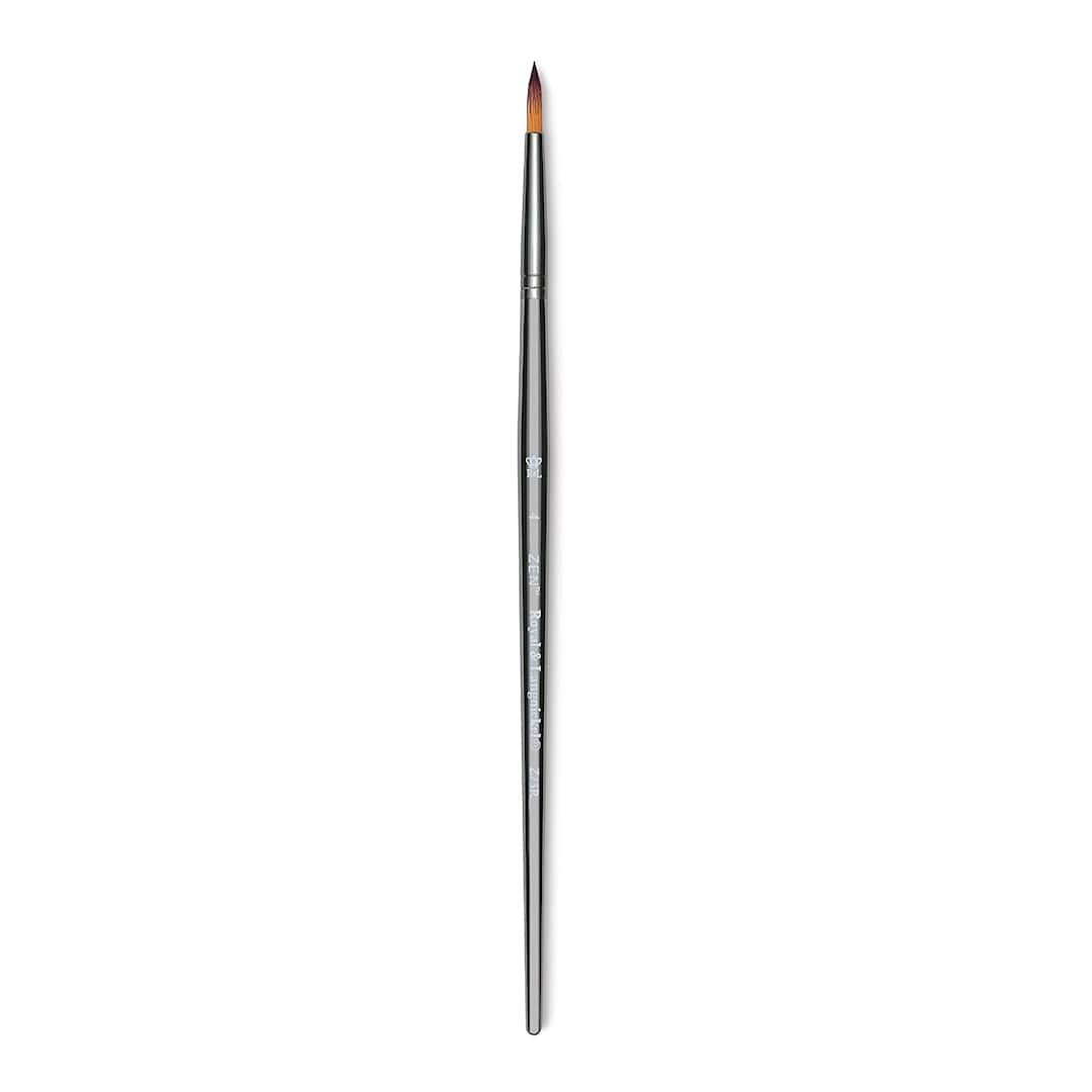 Open in modal - Royal & Langnickel Zen Brush - Round, Size 4, Short Handle