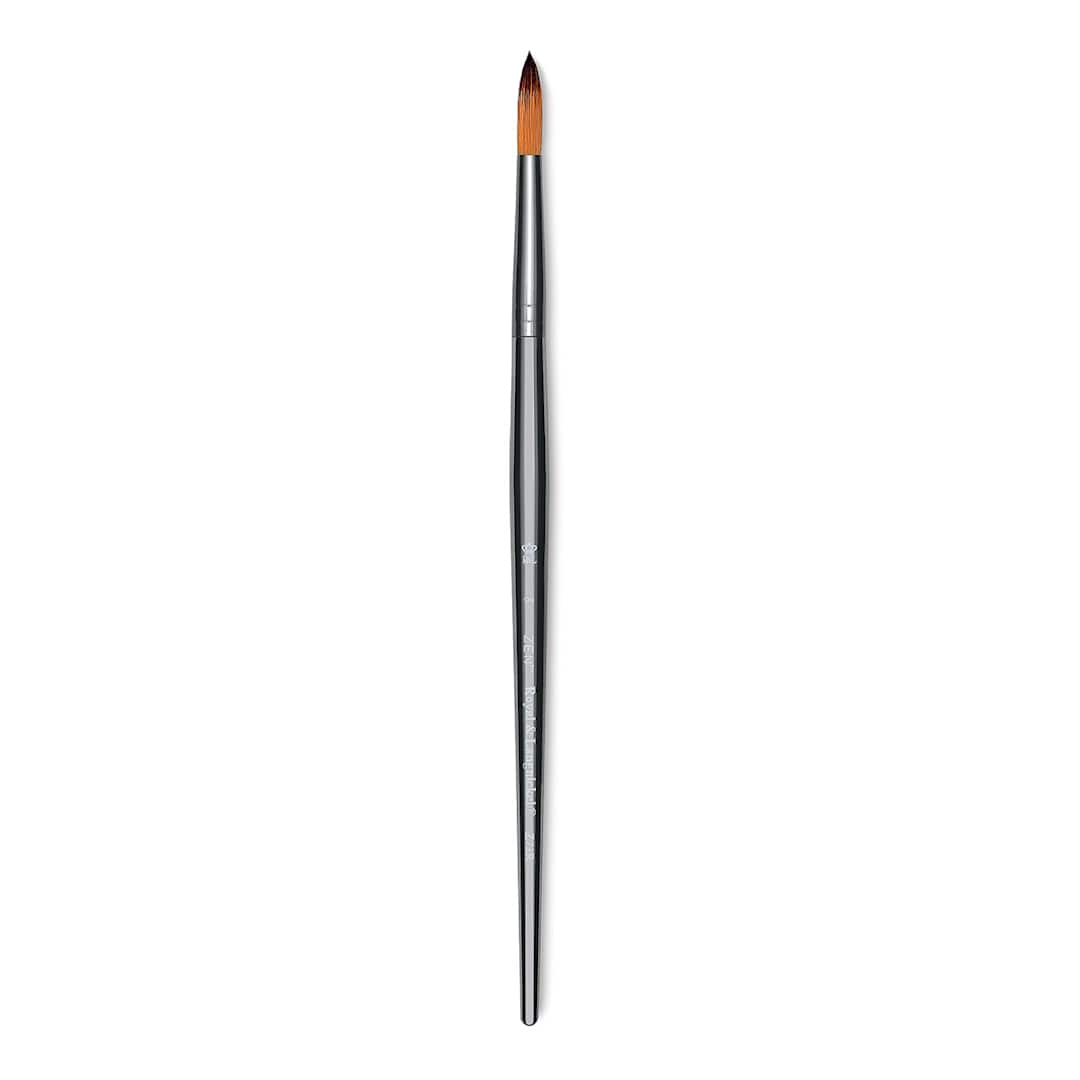 Open in modal - Royal & Langnickel Zen Brush - Round, Size 8, Short Handle