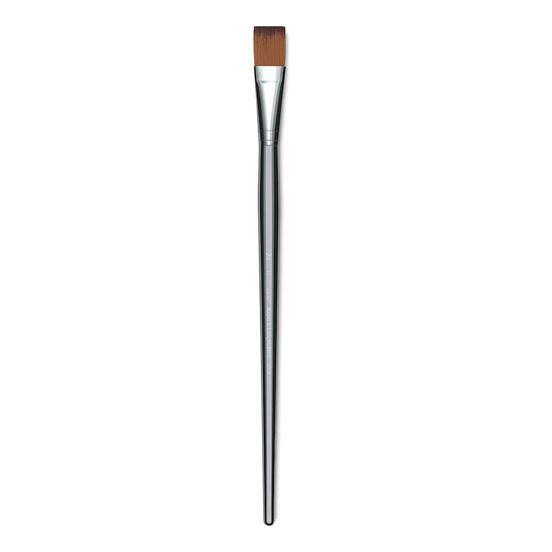 Open in modal - Royal & Langnickel Zen Brush - Bright, Size 10, Long Handle