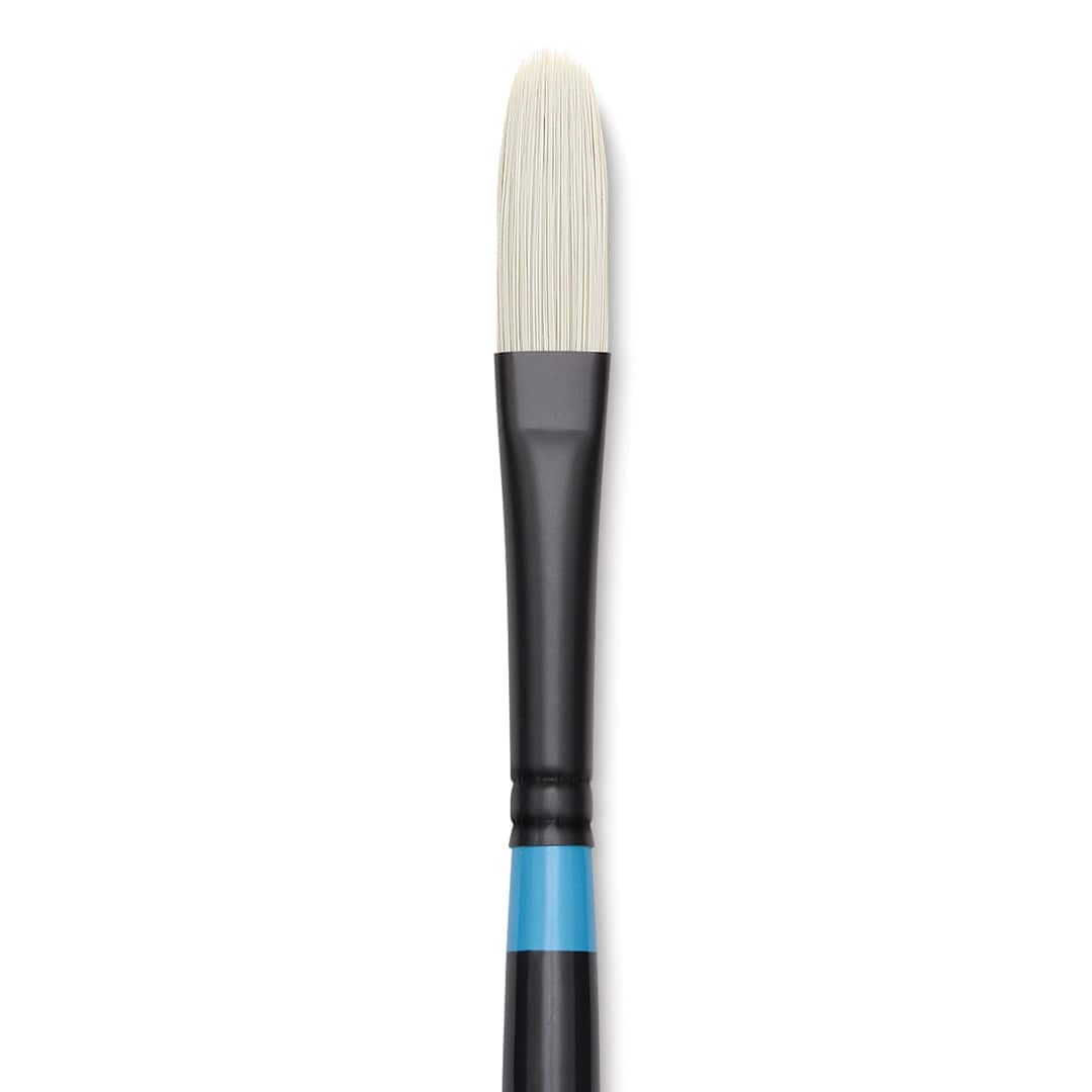Open in modal - Princeton Aspen Series 6500 Synthetic Brushes - Closeup of size 6 Egbert brush