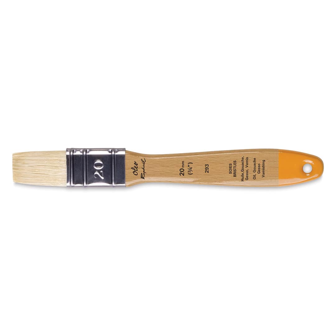 Open in modal - Raphael Oleo Brush -  Mixed Media Flat Brush - Size 20