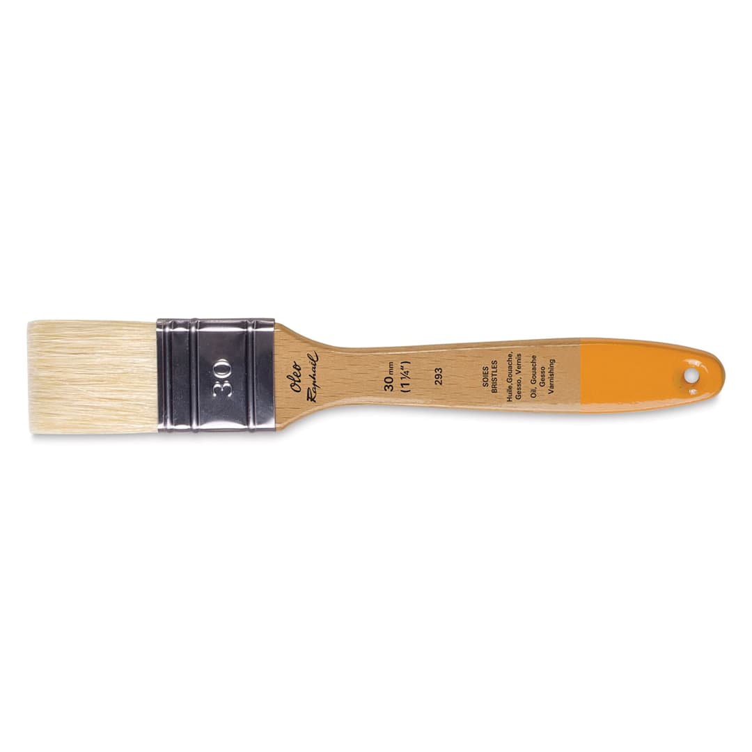 Open in modal - Raphael Oleo Brush -  Mixed Media Flat Brush - Size 30