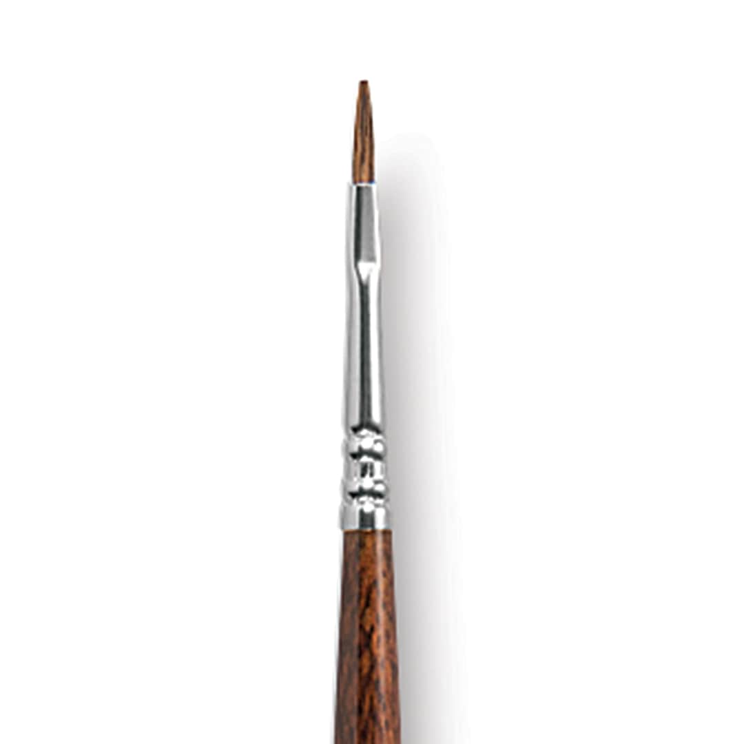 Open in modal - Escoda Versatil Brush - Flat, Size 1, Long Handle close up