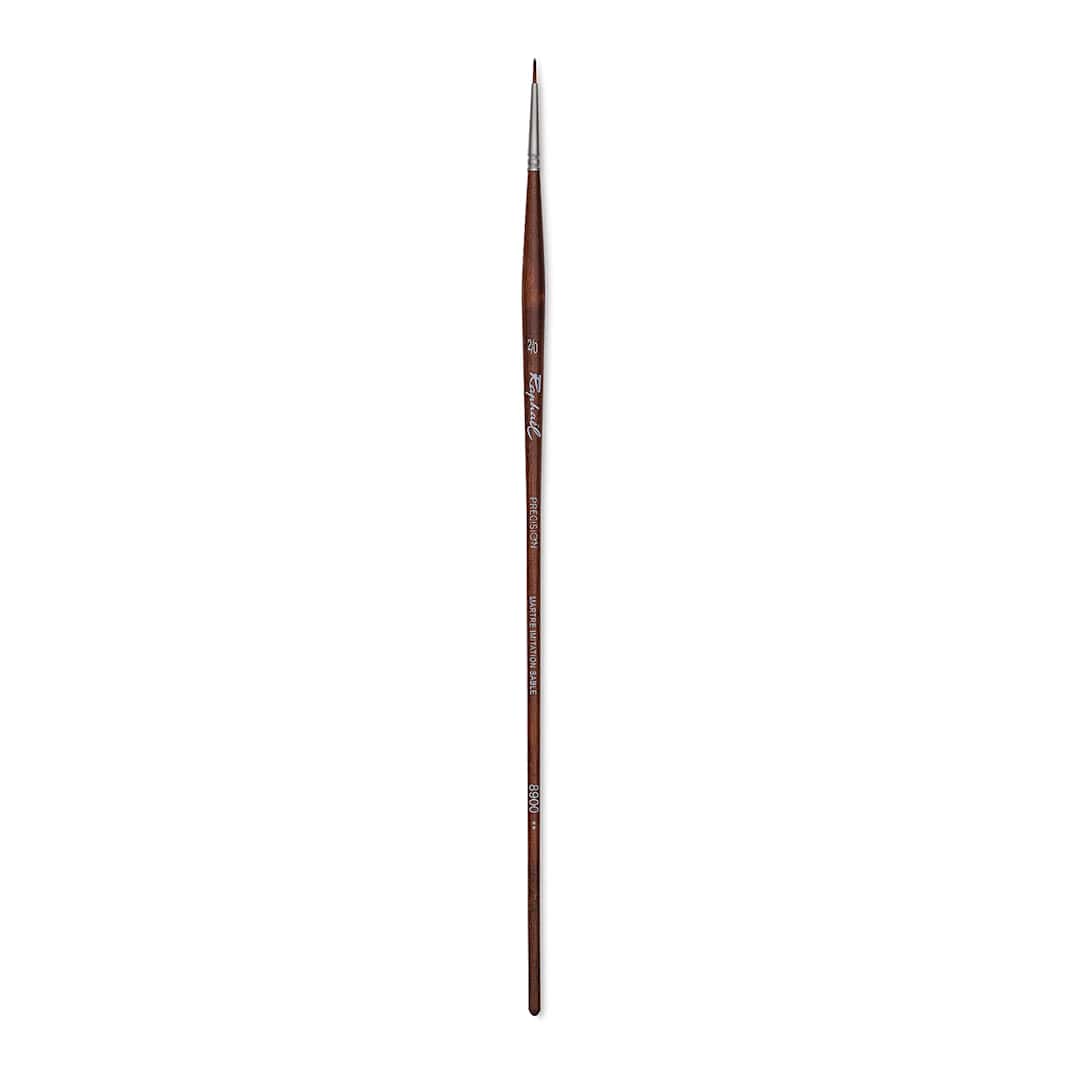 Open in modal - Raphaël Precision Brush - Round, Size 2/0, Long Handle