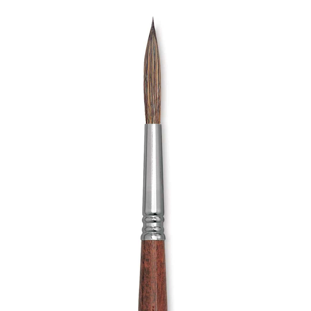 Open in modal - Escoda Versatil Brush - Rigger, Size 10, Short Handle close up