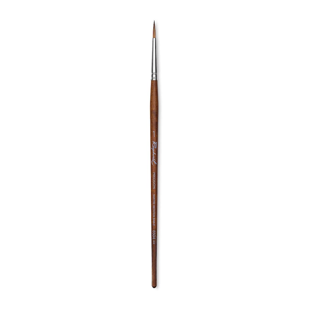 Open in modal - Raphaël Precision Brush - Round, Size 1, Short Handle