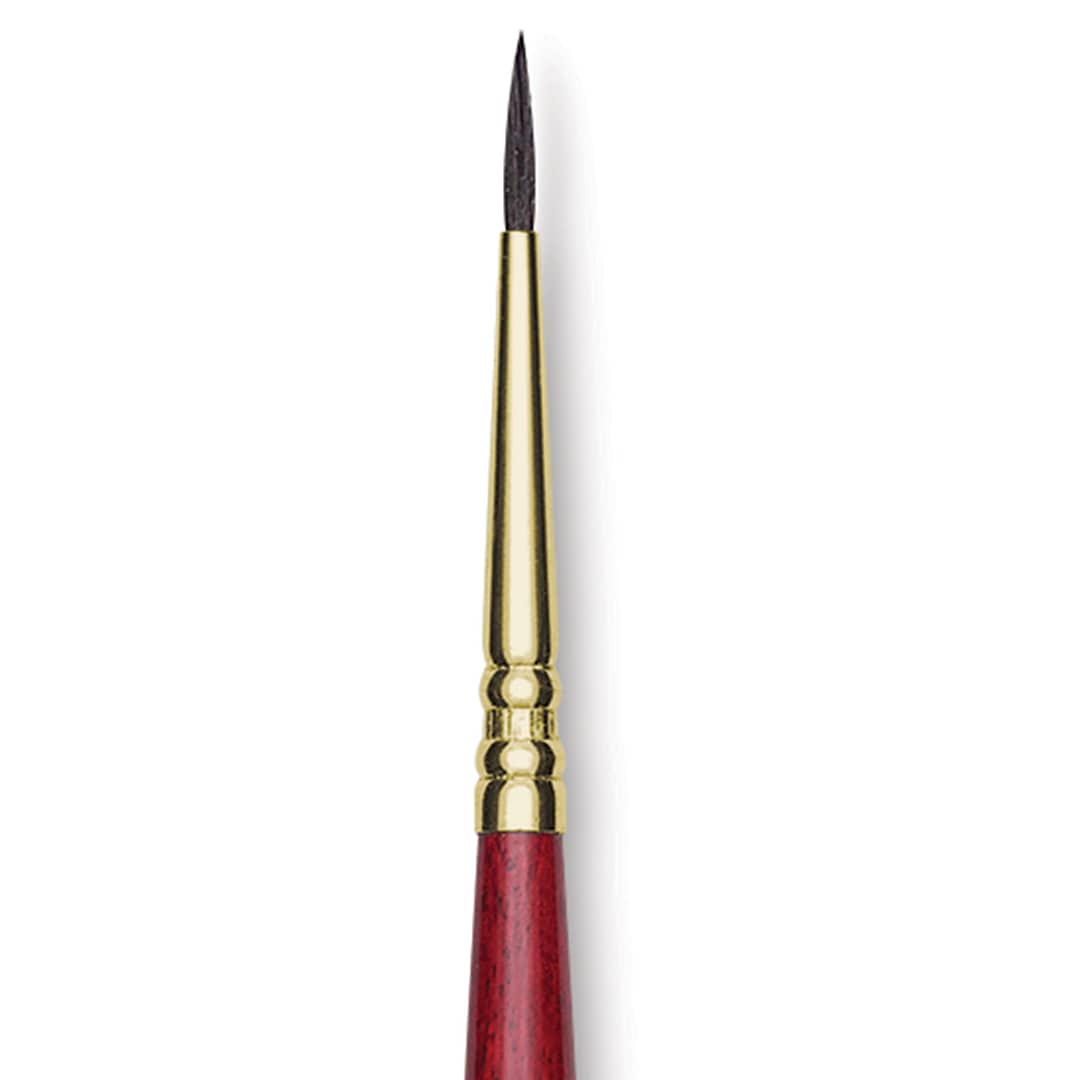 Open in modal - Blick Master Synthetic Squirrel Brush - Round, Size 1