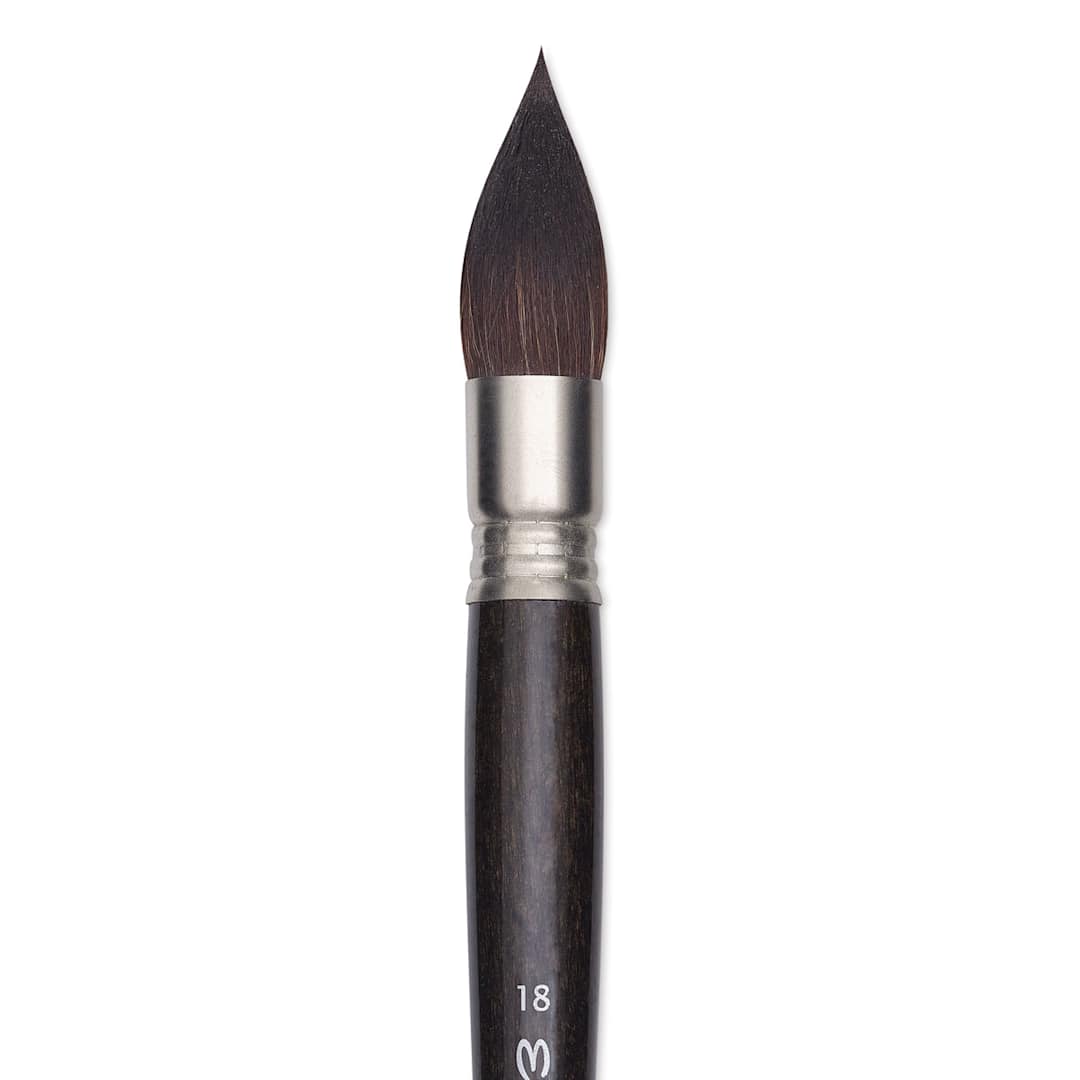 Open in modal - Escoda Último Synthetic Squirrel Brush -  Mop, Size 18 (close-up)