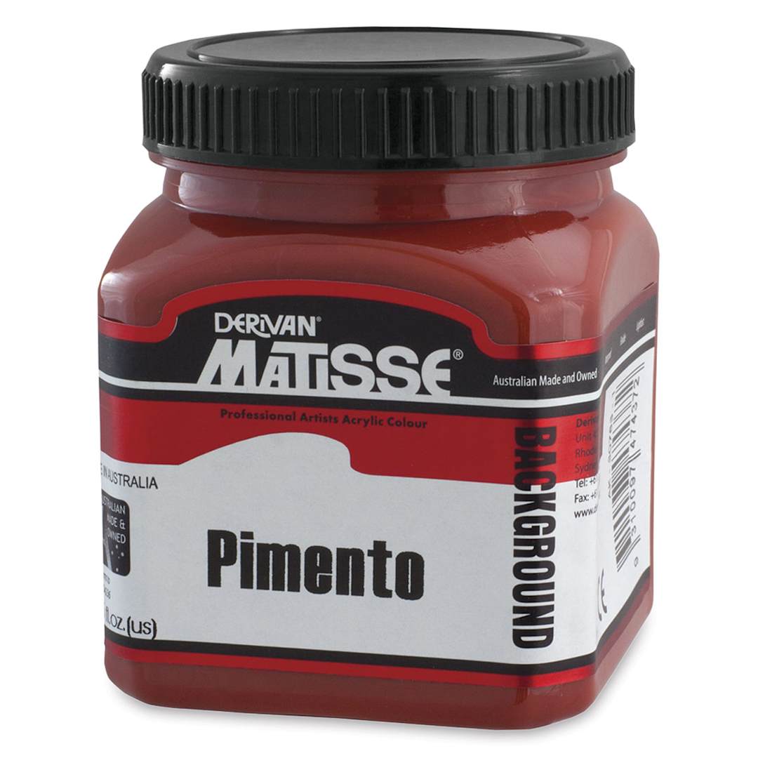 Open in modal - Matisse Background Colors Acrylic Paint - Pimento, 250 ml