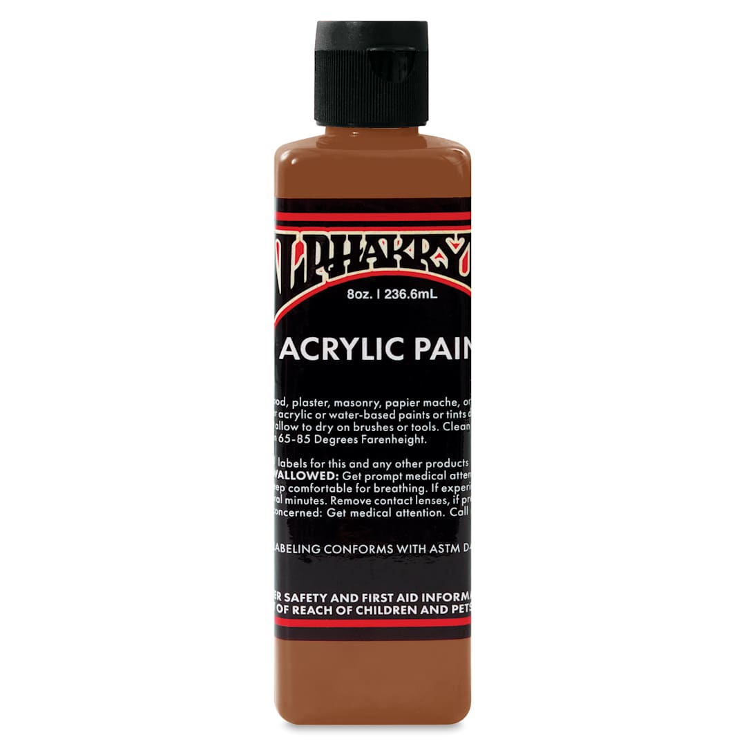 Open in modal - Alpha6 Alphakrylic Acrylic Paint - Metallic Bronze, 8 oz
