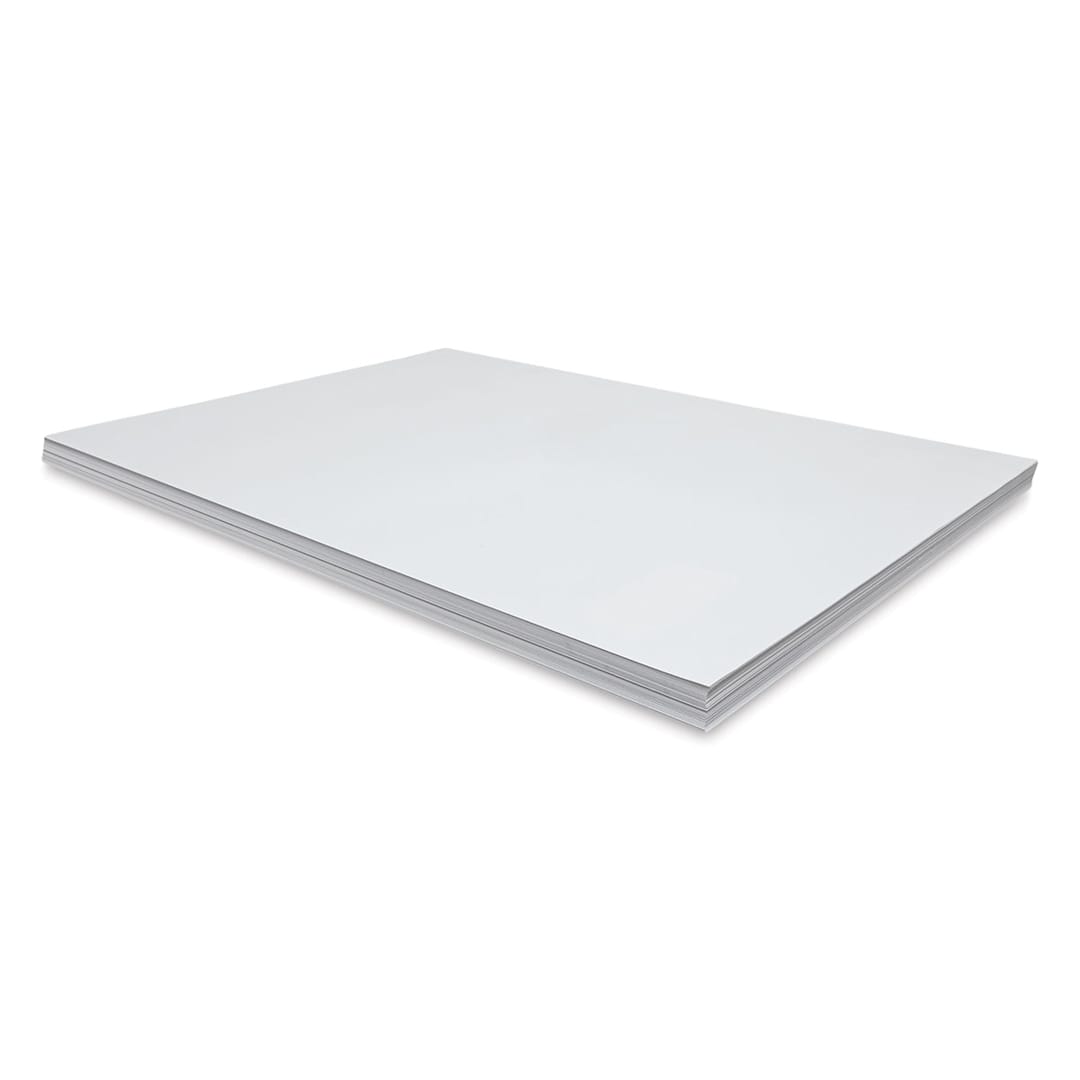 Open in modal - Richeson Bulk Pack Watercolor Paper - 22-1/2" x 30-1/2", 88 lb, Pkg of 100 Sheets