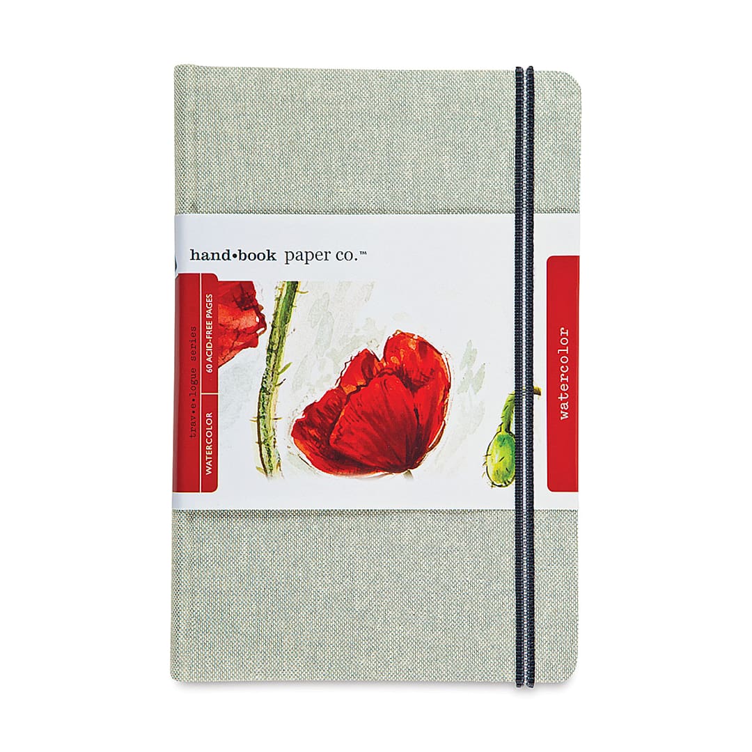 Open in modal - Handbook Journal Co. Watercolor Journal - 8-1/4" x 5-1/2", Portrait