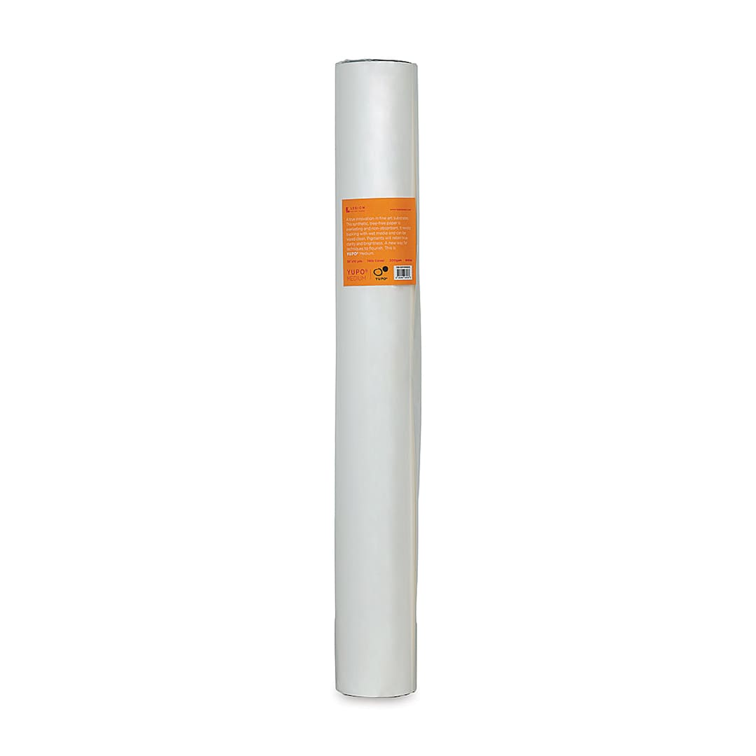 Open in modal - Legion Yupo Synthetic Paper - 30" x 10 yds, Bright White, 74 lb, Roll
