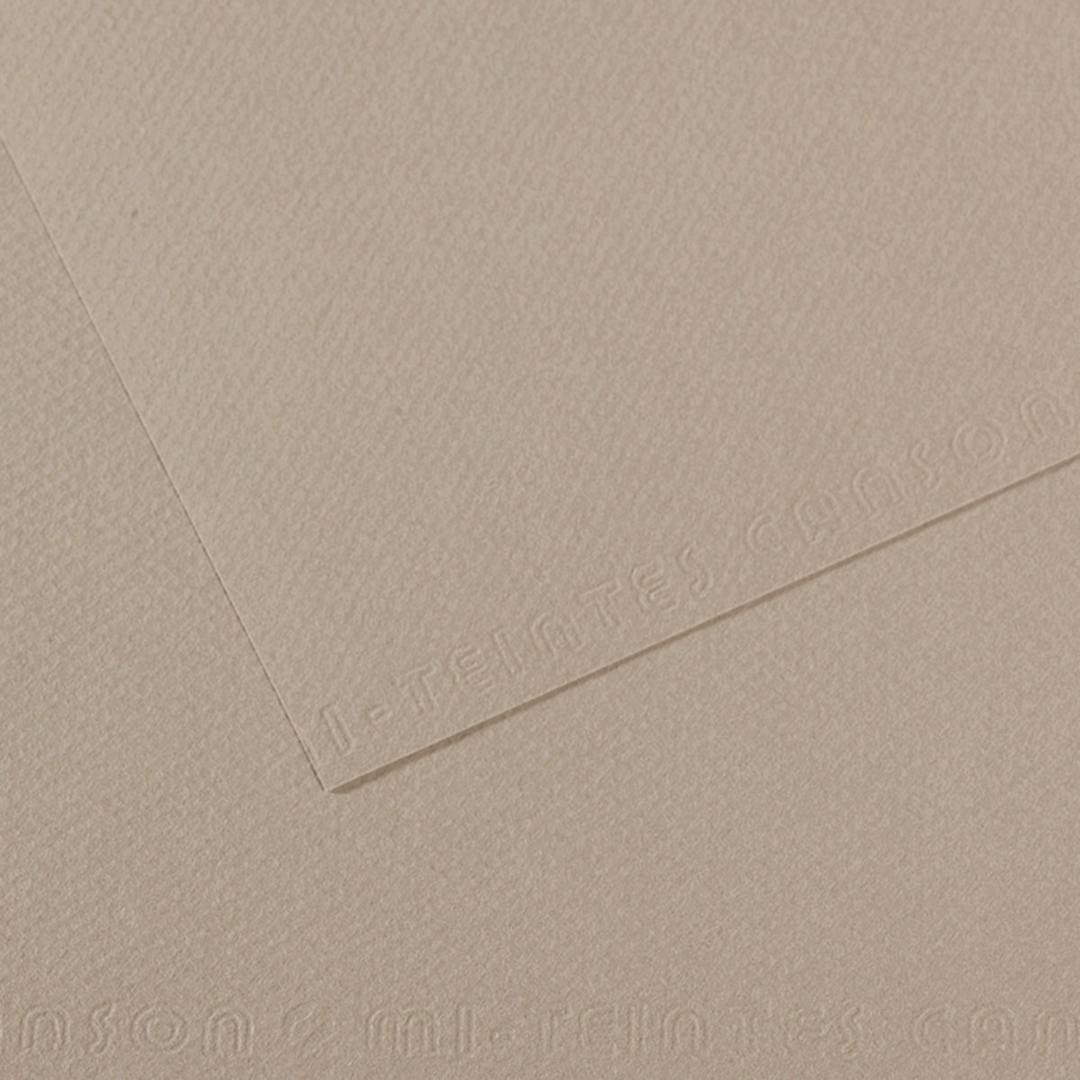 Open in modal - Canson Mi-Teintes Drawing Paper - 19" x 25", Flannel Gray, Single Sheet