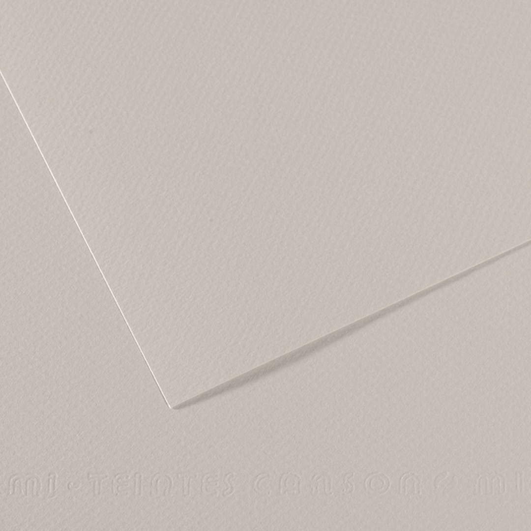 Open in modal - Canson Mi-Teintes Drawing Papers - 8-1/2" x 11", Pearl Gray, 25 Sheets