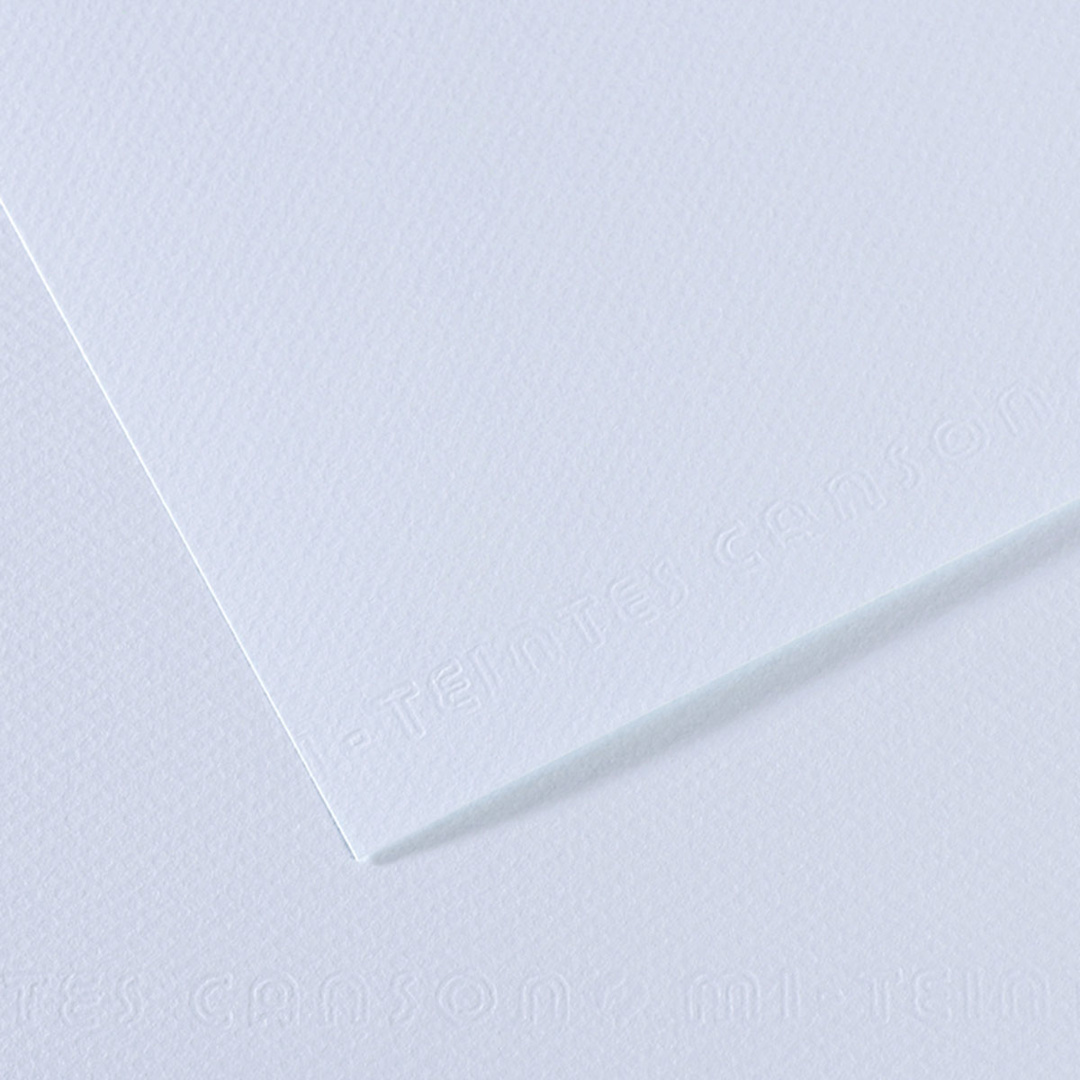 Open in modal - Canson Mi-Teintes Drawing Paper - 8-1/2" x 11", Azure, 25 Sheets