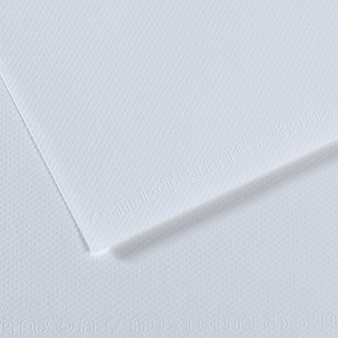 Open in modal - Canson Mi-Teintes Drawing Paper - 19" x 25", Alaska Blue, Single Sheet