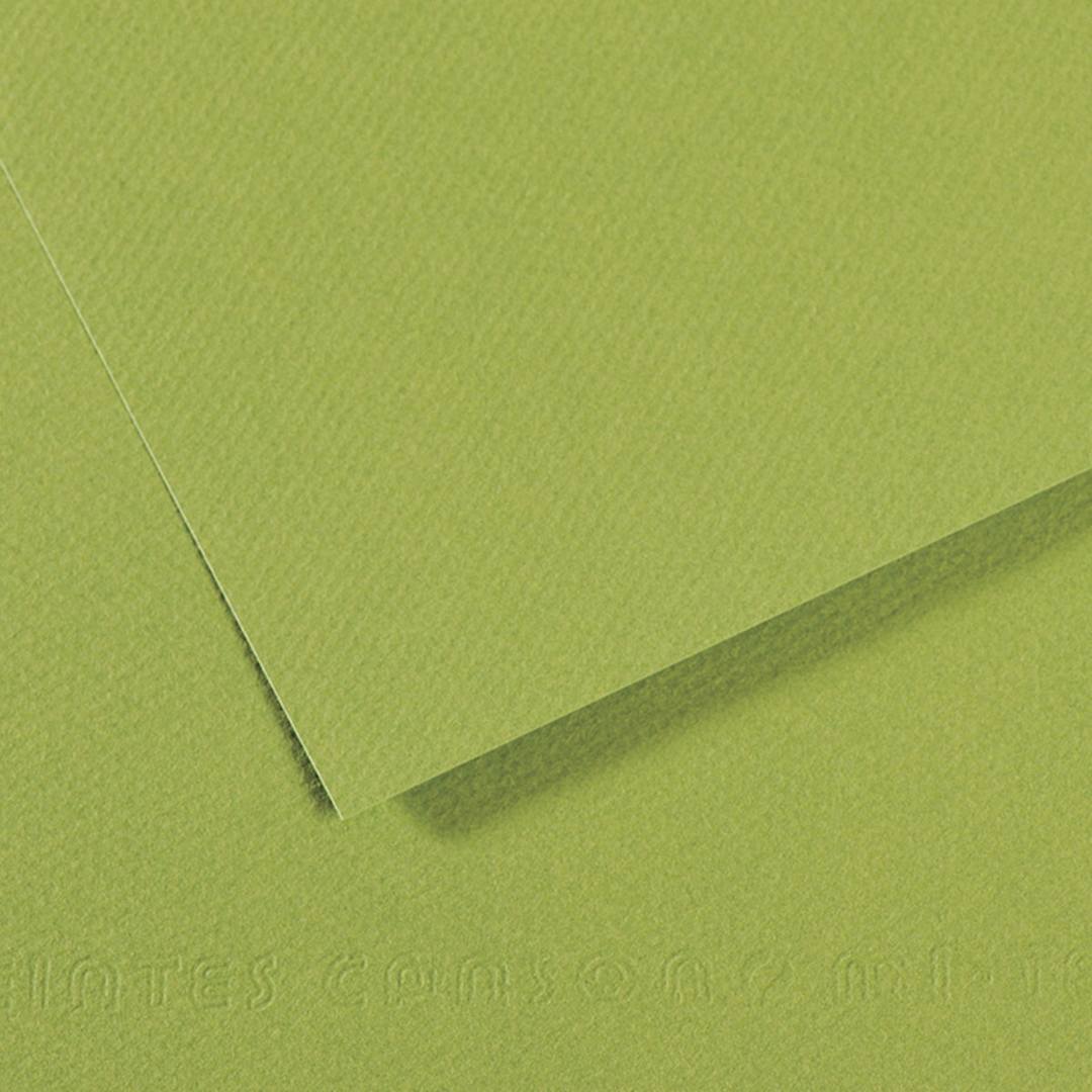 Open in modal - Canson Mi-Teintes Drawing Papers - 8-1/2" x 11", Apple Green, 25 Sheets