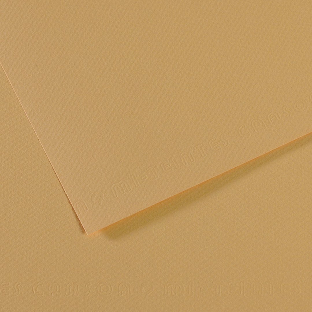 Open in modal - Canson Mi-Teintes Drawing Papers - 8-1/2" x 11", Oyster, 25 Sheets