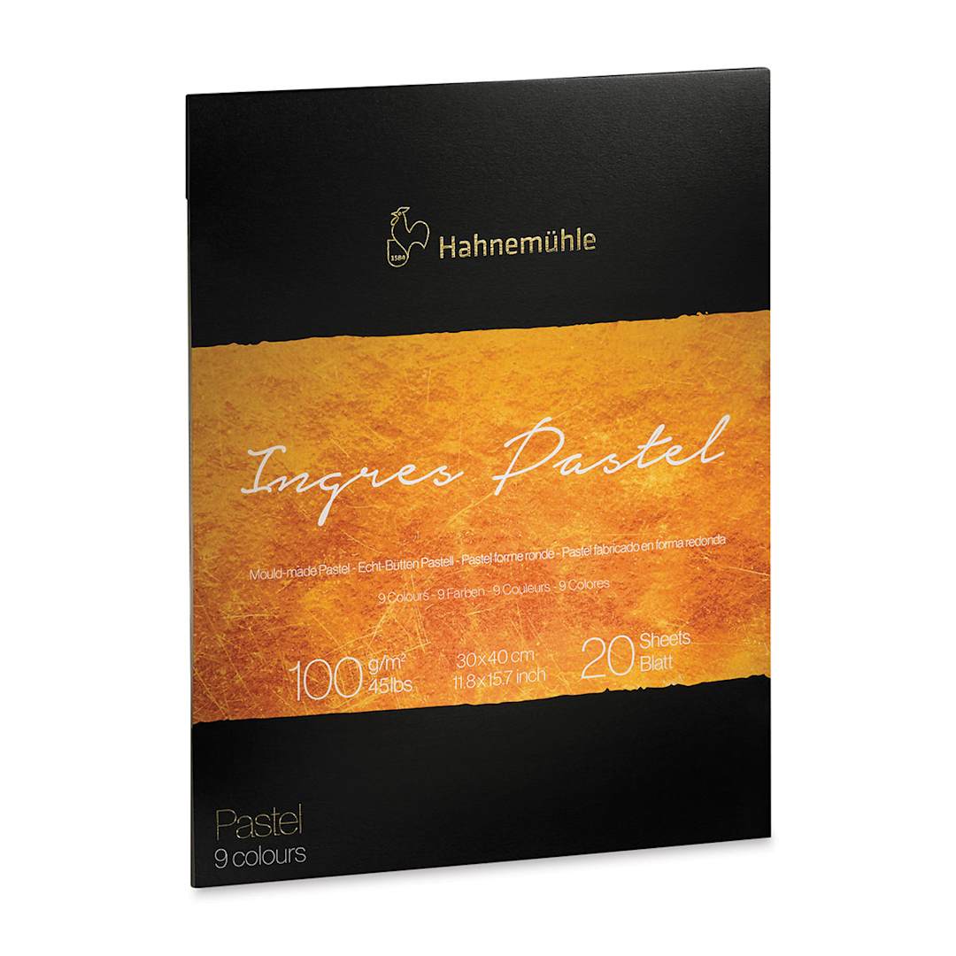 Open in modal - Hahnemuhle Ingres Pad - 11.8" x 15.7", Assorted, 20 Sheets