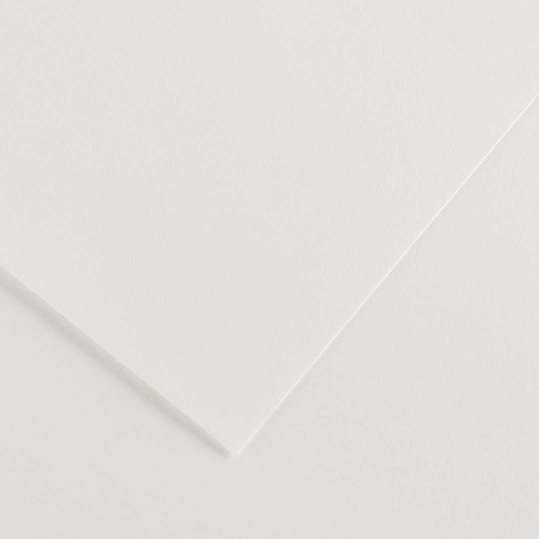 Open in modal - Canson Colorline Art Paper - 19" x 25", 300 gsm, White