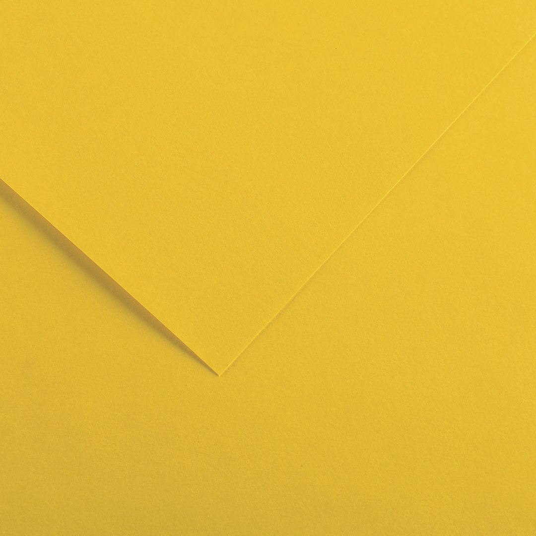 Open in modal - Canson Colorline Art Paper - 19" x 25", 150 gsm, Buttercup