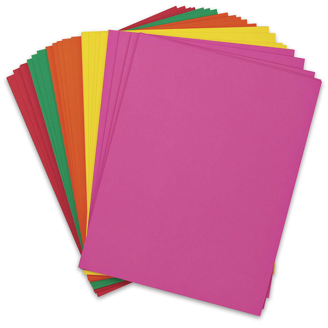 Open in modal - Pacon Card Stock - Brights, Pkg of 100 Sheets