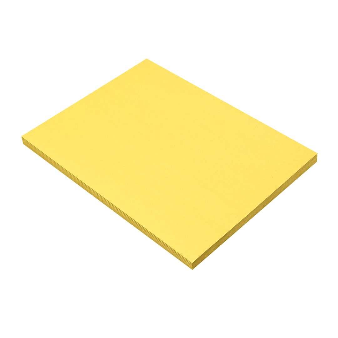 Open in modal - Pacon SunWorks Construction Paper, 50 Sheets, 9 in x 12 in, Yellow