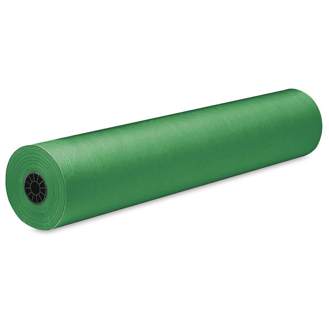Open in modal - Rainbow Duo-Finish Economy Kraft Paper - 36" x 1000 ft, Emerald
