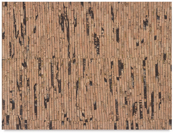 Open in modal - Corkskin Paper - Full sheet of upright matchstick-texture paper