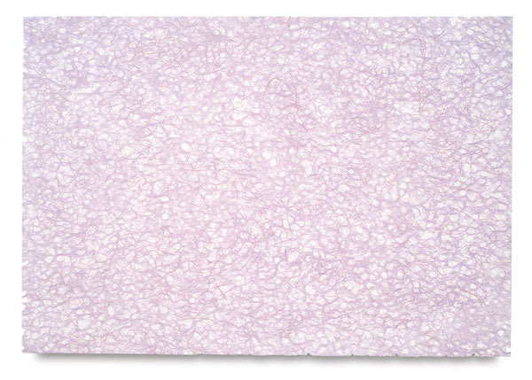Open in modal - Black Ink Japanese Ogura Lace Papers - Top view of Lilac sheet