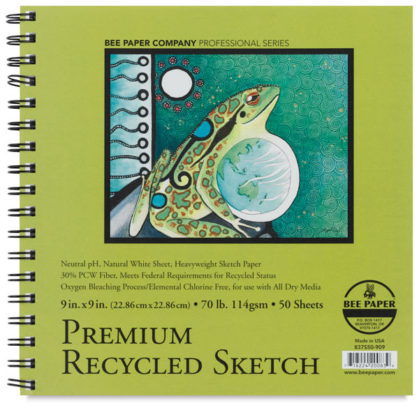 Open in modal - Recycled Sketch Pad, 50 Sheets
