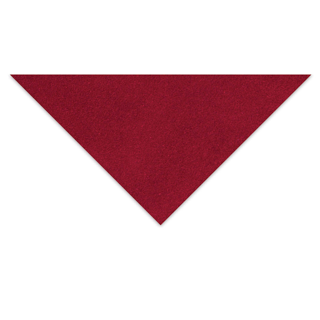 Open in modal - Crescent Berkeley Suede White Core Matboard - 32" x 40", Blaze, 4-ply, corner