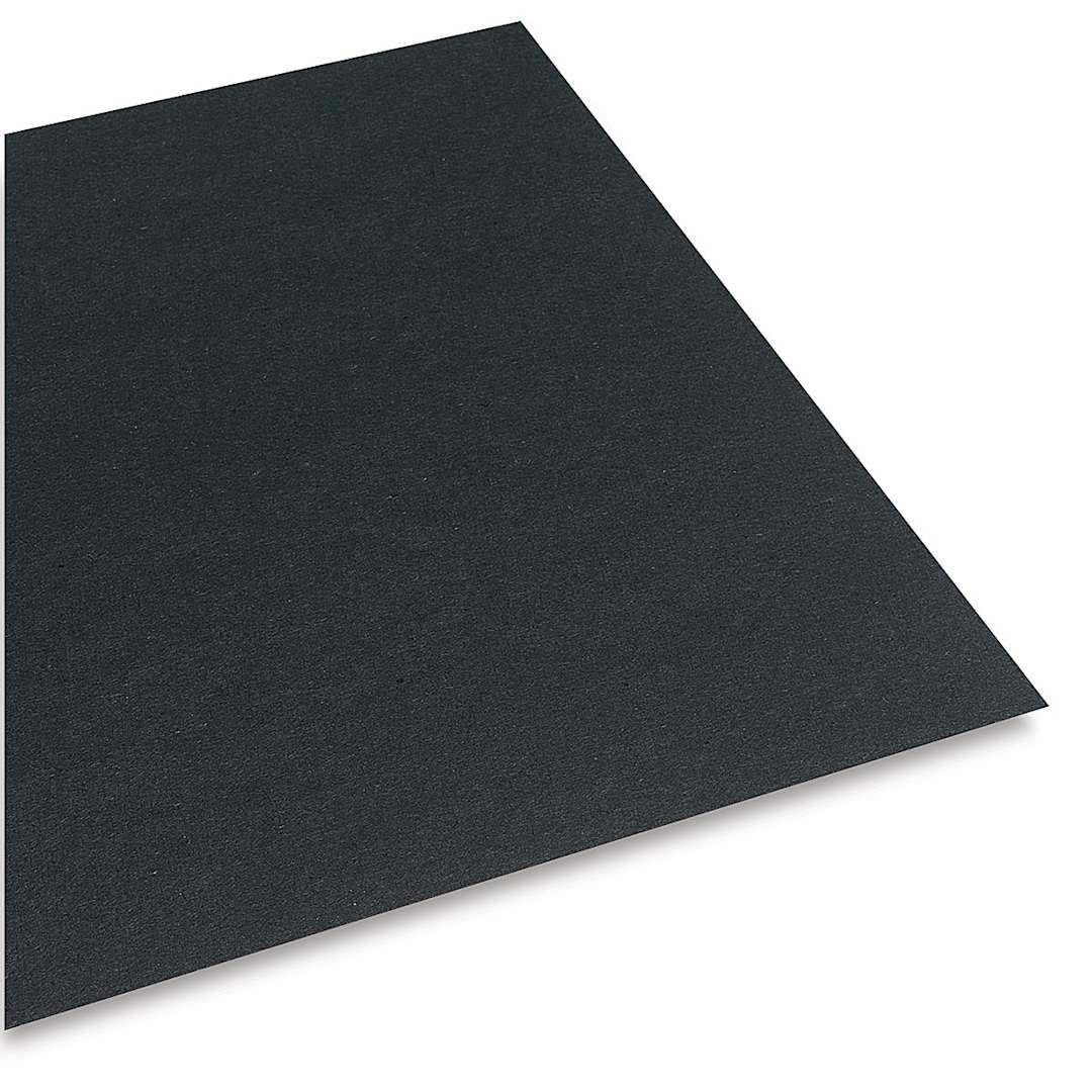 Open in modal - Pacon Railroad Board - 22" x 28" x 4 Ply, Black