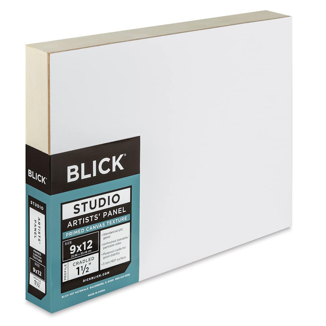 Open in modal - Blick Studio Artists' Board - 9" x 12" x 1-1/2", Gallery