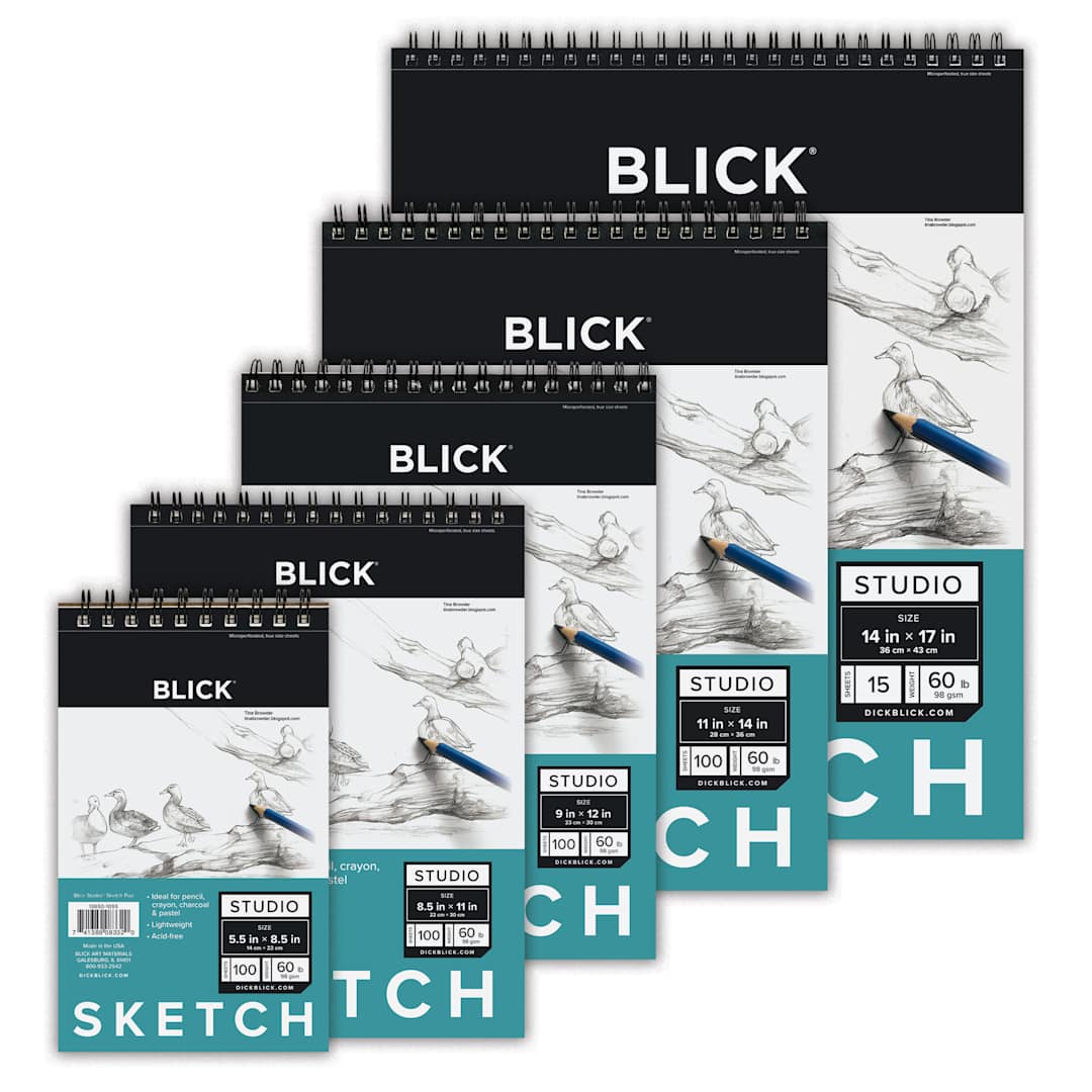 Open in modal - Blick Studio Sketch Pads, various sizes