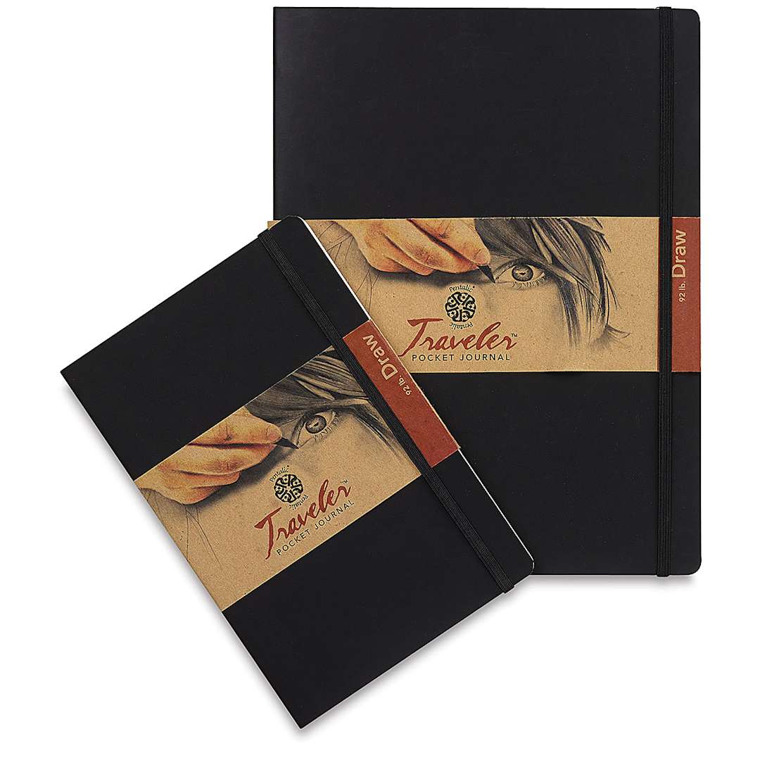 Open in modal - Pentalic Traveler Draw Pocket Journal