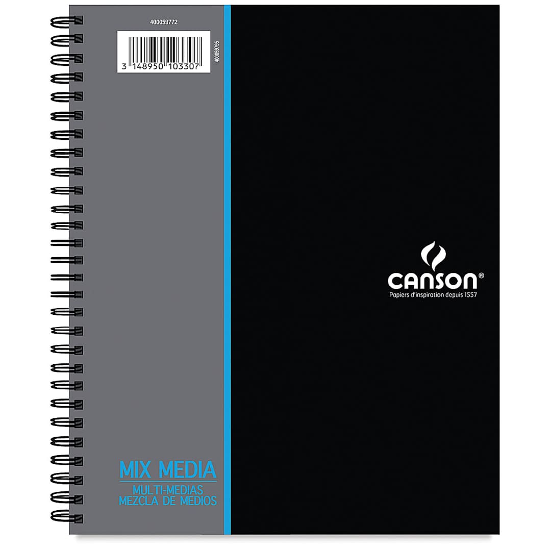 Open in modal - Canson Artist Series Mixed Media Book - 8.5" x 5.5", 30 sheets