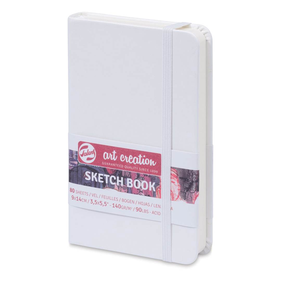 Open in modal - Talens Art Creations Sketchbook - White, 5.5" x 3.5"