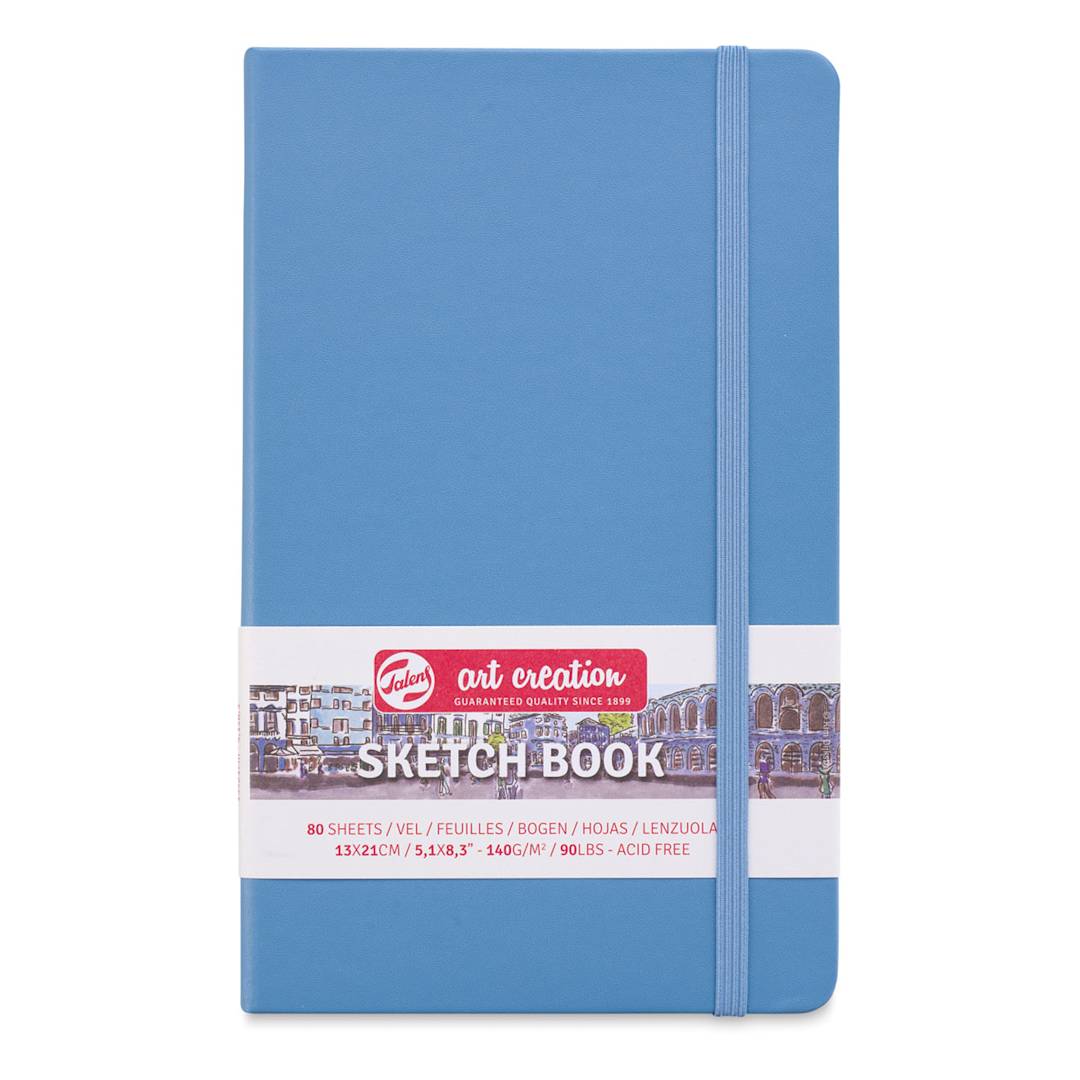 Open in modal - Talens Art Creations Sketchbook - Lake Blue, 8.3" x 5.1"