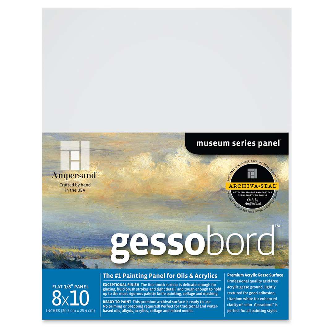 Open in modal - Ampersand Gessobord - 8'' x 10'', 1/8'' Flat