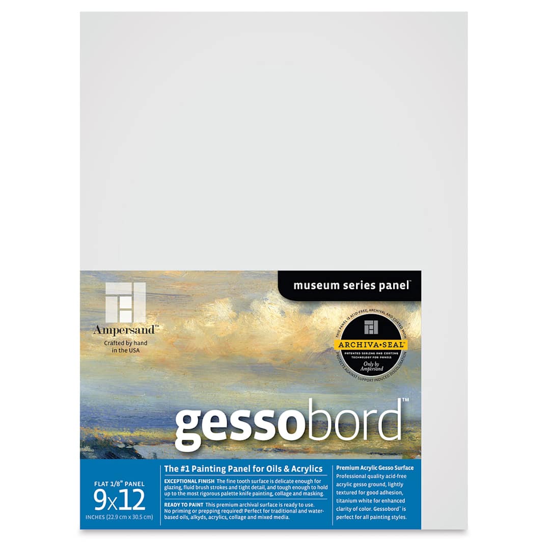 Open in modal - Ampersand Gessobord - 9'' x 12'', 1/8'' Flat