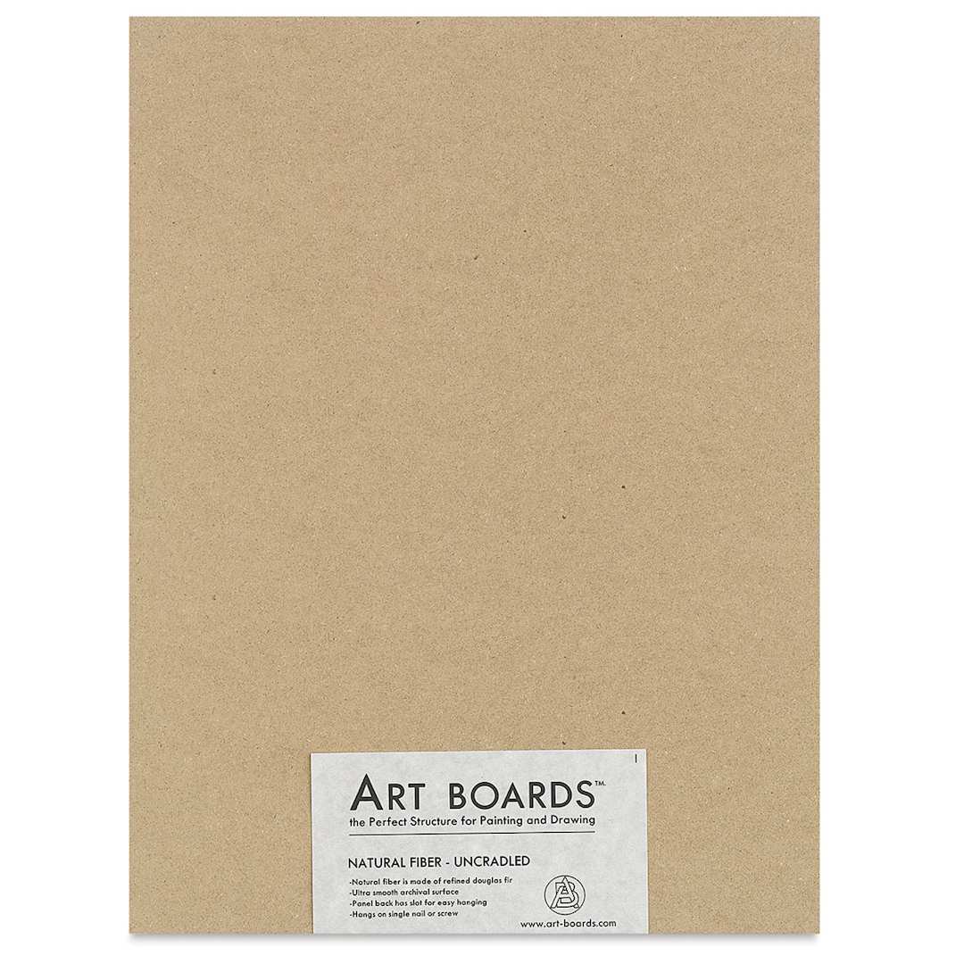 Open in modal - Art Boards Natural Fiber Painting Panel - 11" x 14" x 3/8", Uncradled