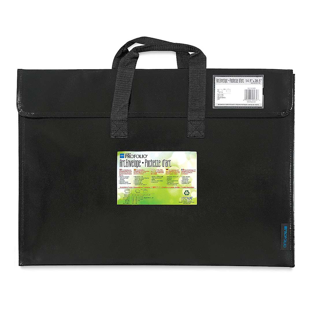 Open in modal - Itoya Art Profolio All-Weather Portfolio - 14-1/2" x 20", Black