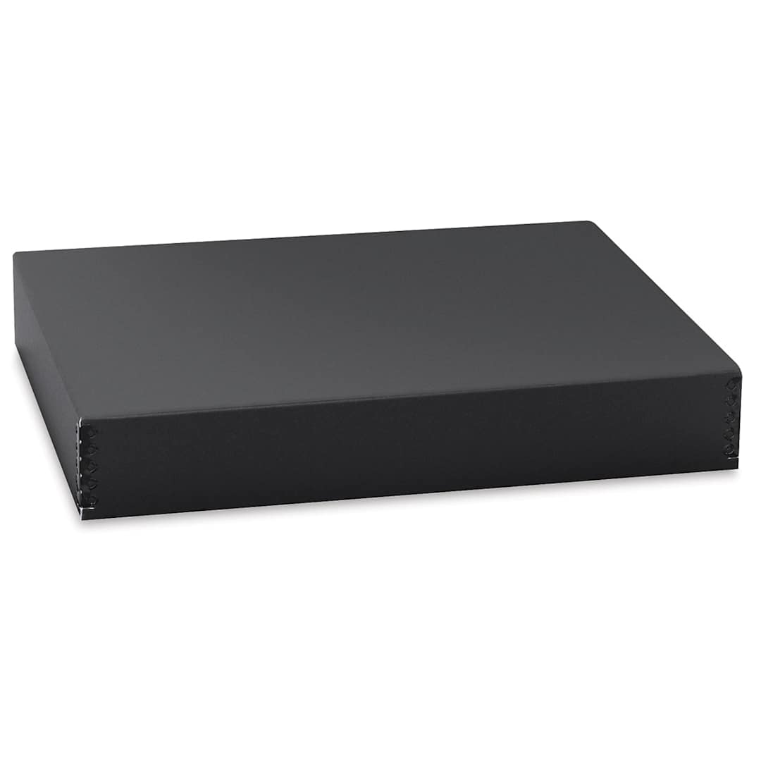 Open in modal - Lineco Museum Storage Box - 17" x 22" x 3", Black
