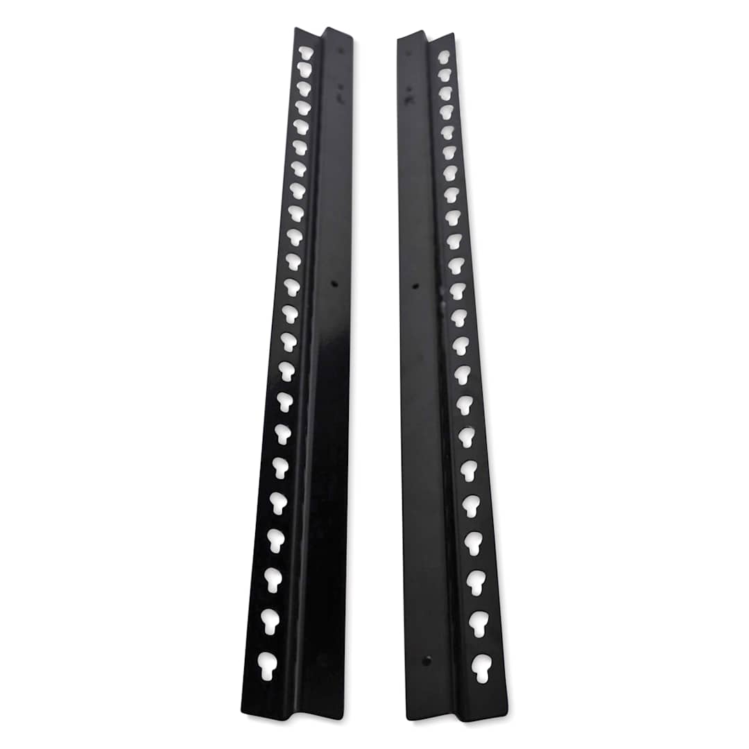 Open in modal - Diamond Storage Solutions - 24" Steel Wall Rails, Pkg of 2