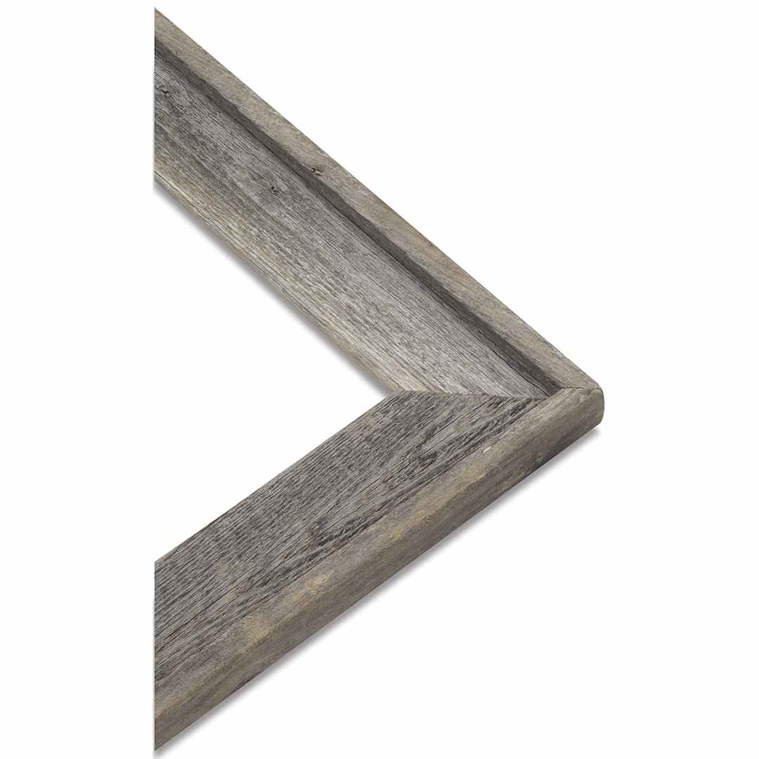 Open in modal - Blick Rustic Barnwood Frame - 14" x 18" x 3/8", corner of frame